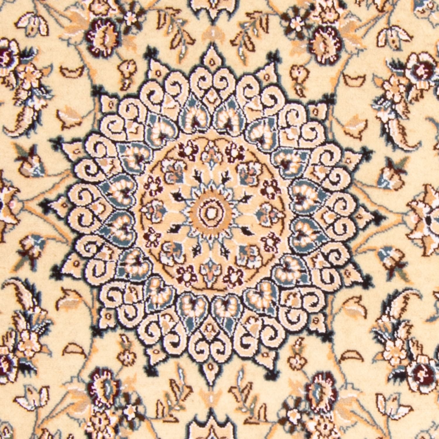 Alfombra Persa - Nain - Real - 147 x 86 cm - beige