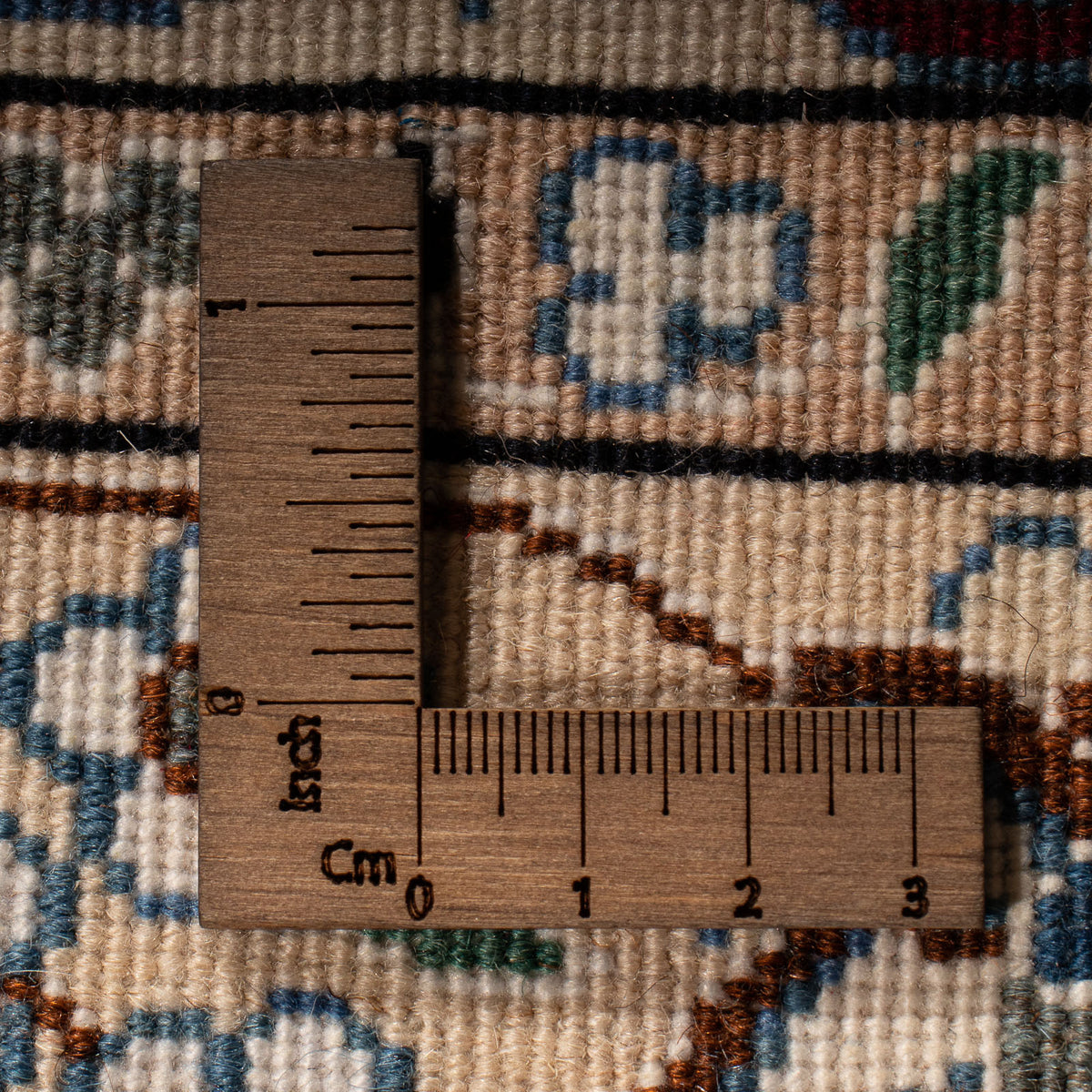 Alfombra Persa - Nain - Real - 152 x 100 cm - verde