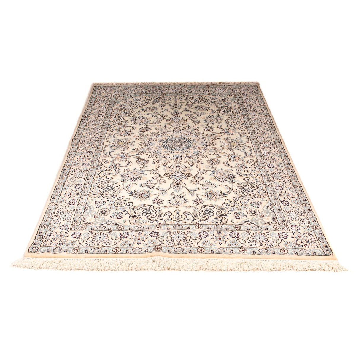 Alfombra Persa - Nain - Real - 207 x 128 cm - beige