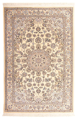 Alfombra Persa - Nain - Real - 227 x 135 cm - beige