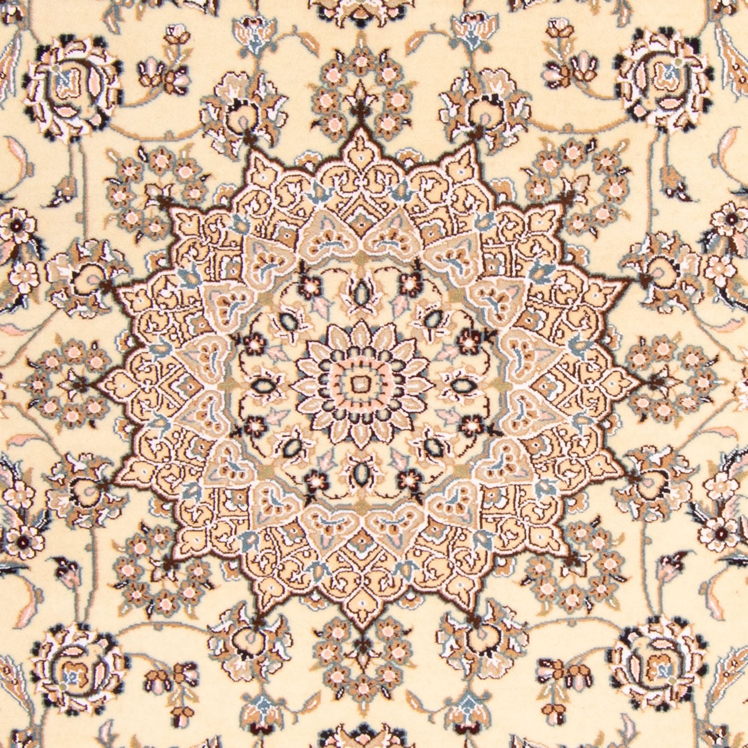 Alfombra Persa - Nain - Real - 227 x 135 cm - beige