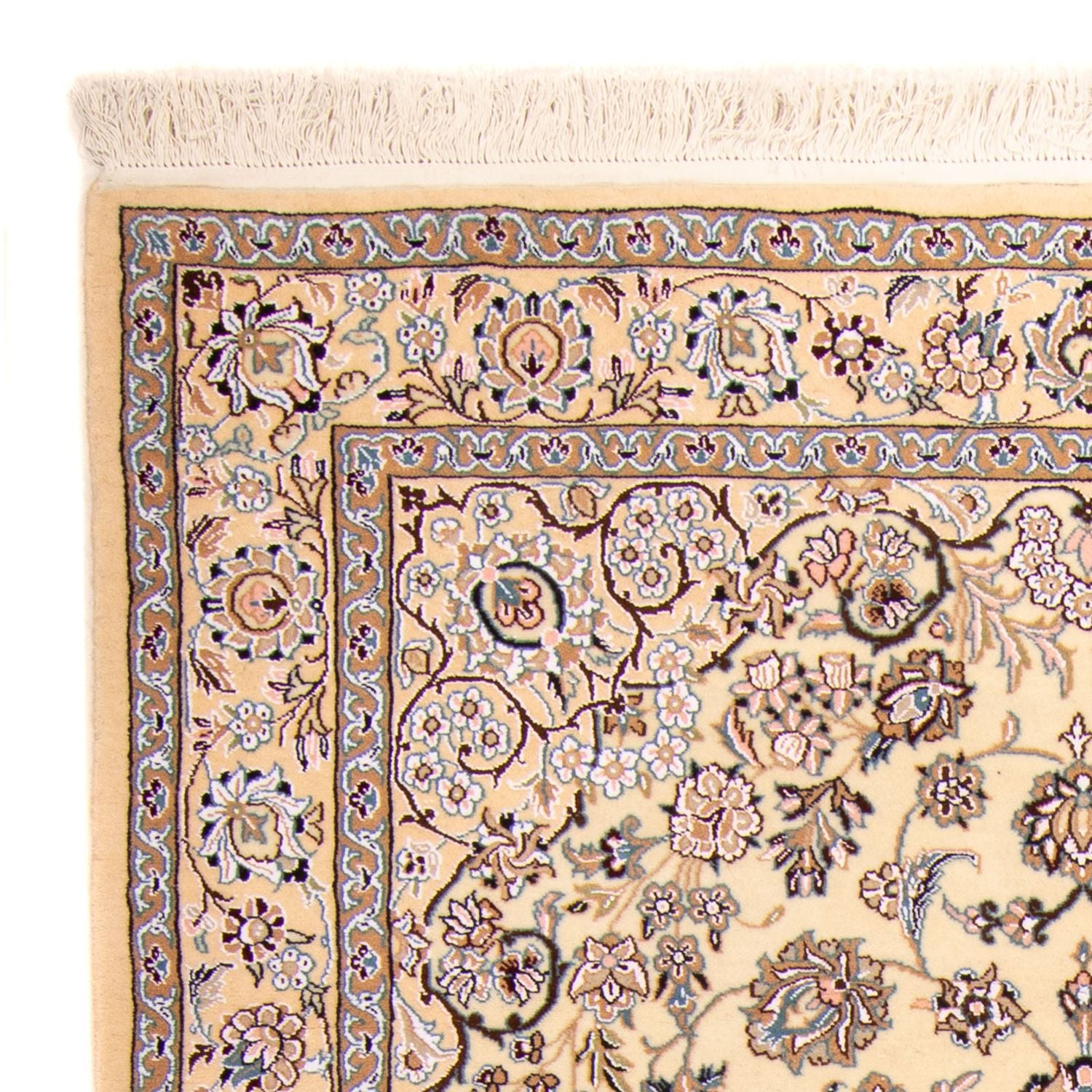 Alfombra Persa - Nain - Real - 227 x 135 cm - beige