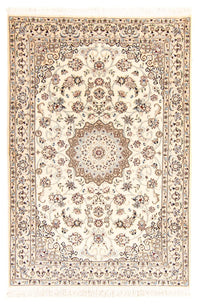 Alfombra Persa - Nain - Real - 204 x 135 cm - beige