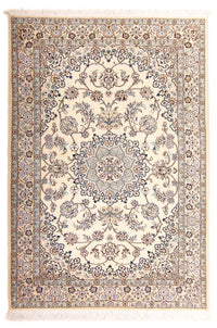 Alfombra Persa - Nain - Real - 212 x 137 cm - beige