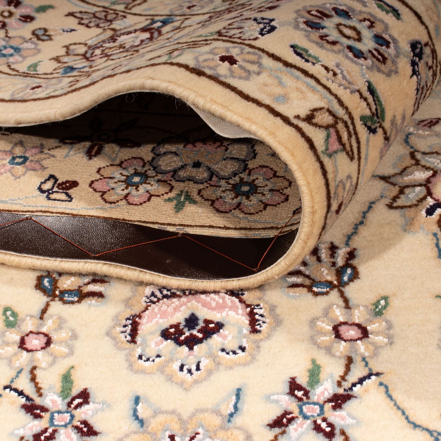 Alfombra Persa - Nain - Real - 212 x 132 cm - beige