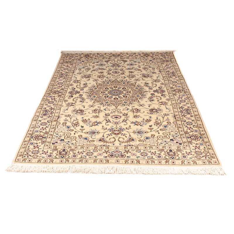 Alfombra Persa - Nain - Real - 212 x 132 cm - beige