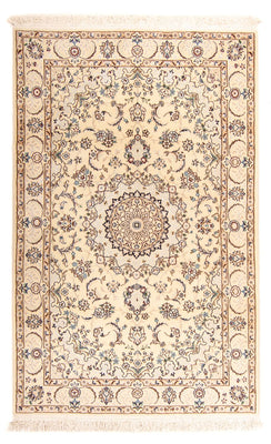 Alfombra Persa - Nain - Real - 211 x 127 cm - beige