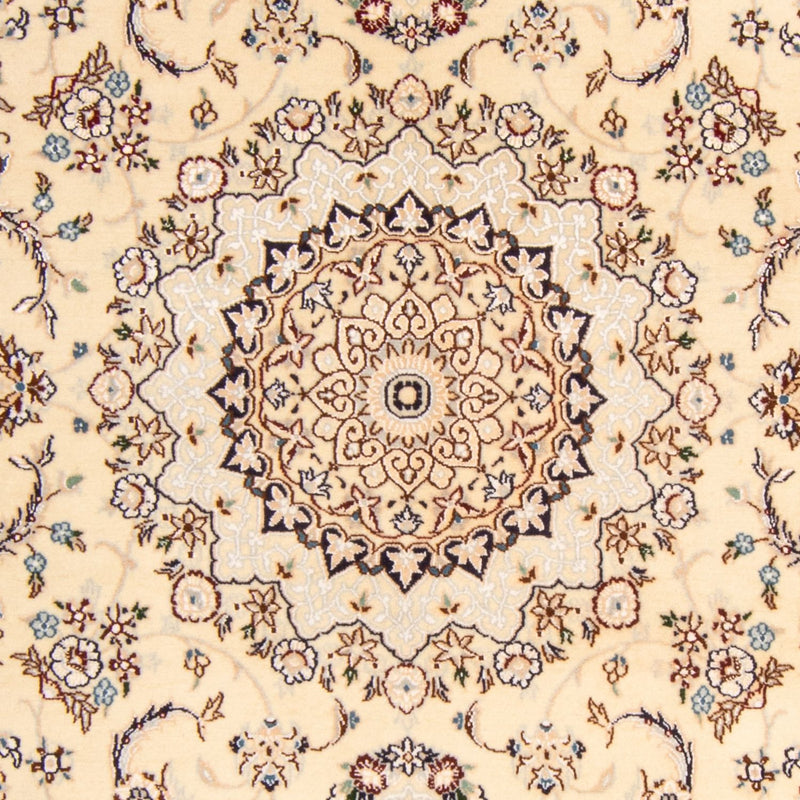 Alfombra Persa - Nain - Real - 211 x 127 cm - beige