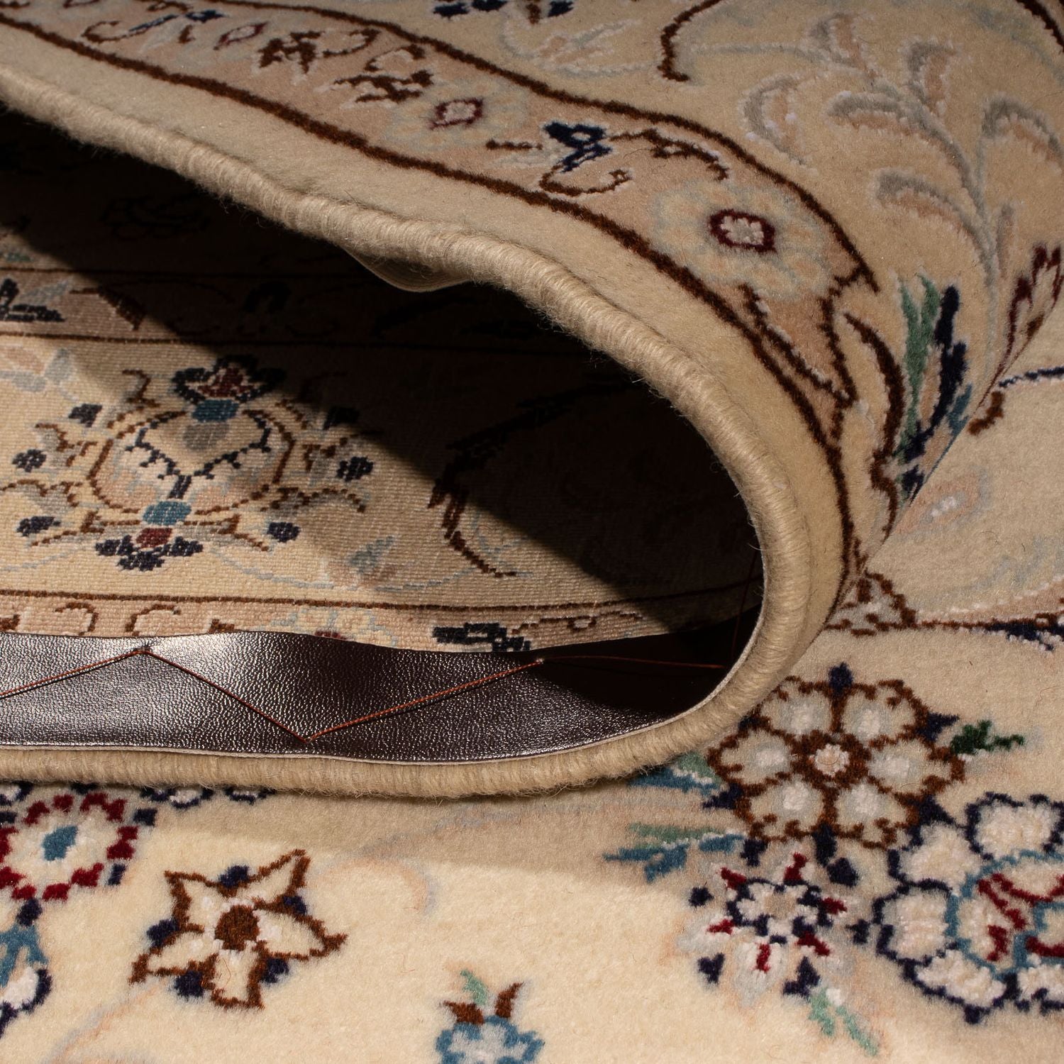 Alfombra Persa - Nain - Real - 211 x 127 cm - beige