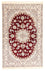 Alfombra Persa - Nain - Real - 241 x 153 cm - rojo oscuro
