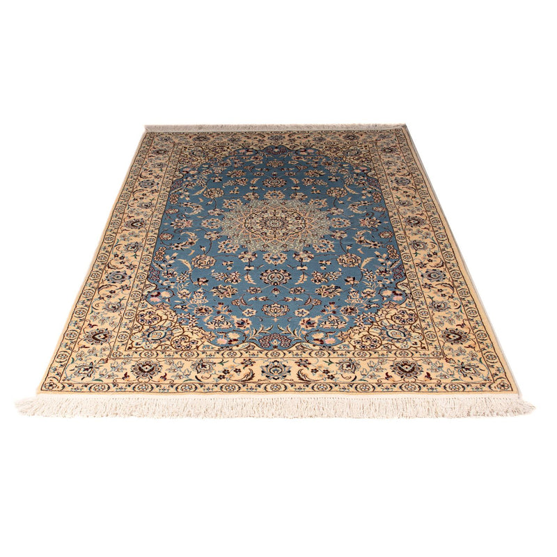 Alfombra Persa - Nain - Prima - 178 x 120 cm - azul claro