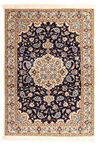 Alfombra Persa - Nain - Prima - 142 x 97 cm - azul oscuro