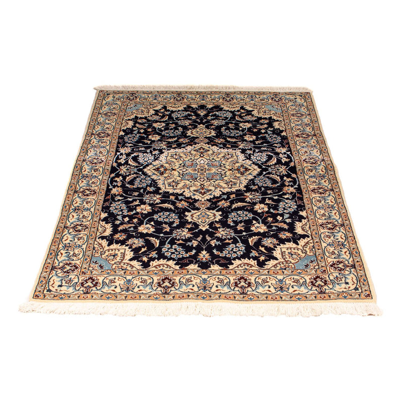 Alfombra Persa - Nain - Prima - 142 x 97 cm - azul oscuro