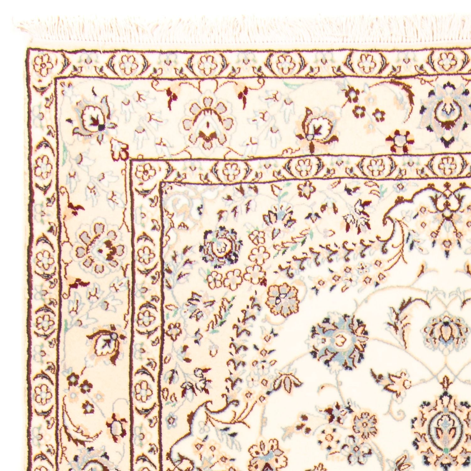 Alfombra Persa - Nain - Real - 255 x 165 cm - beige
