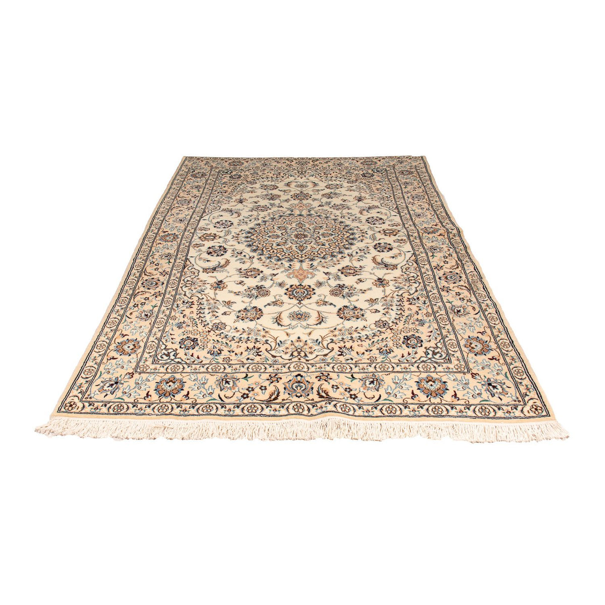 Alfombra Persa - Nain - Real - 253 x 148 cm - beige