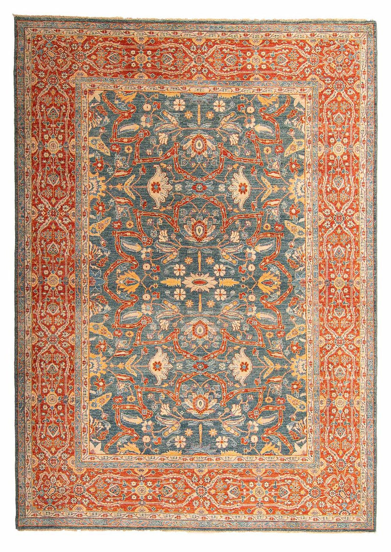 Alfombra Ziegler - 290 x 208 cm - azul claro