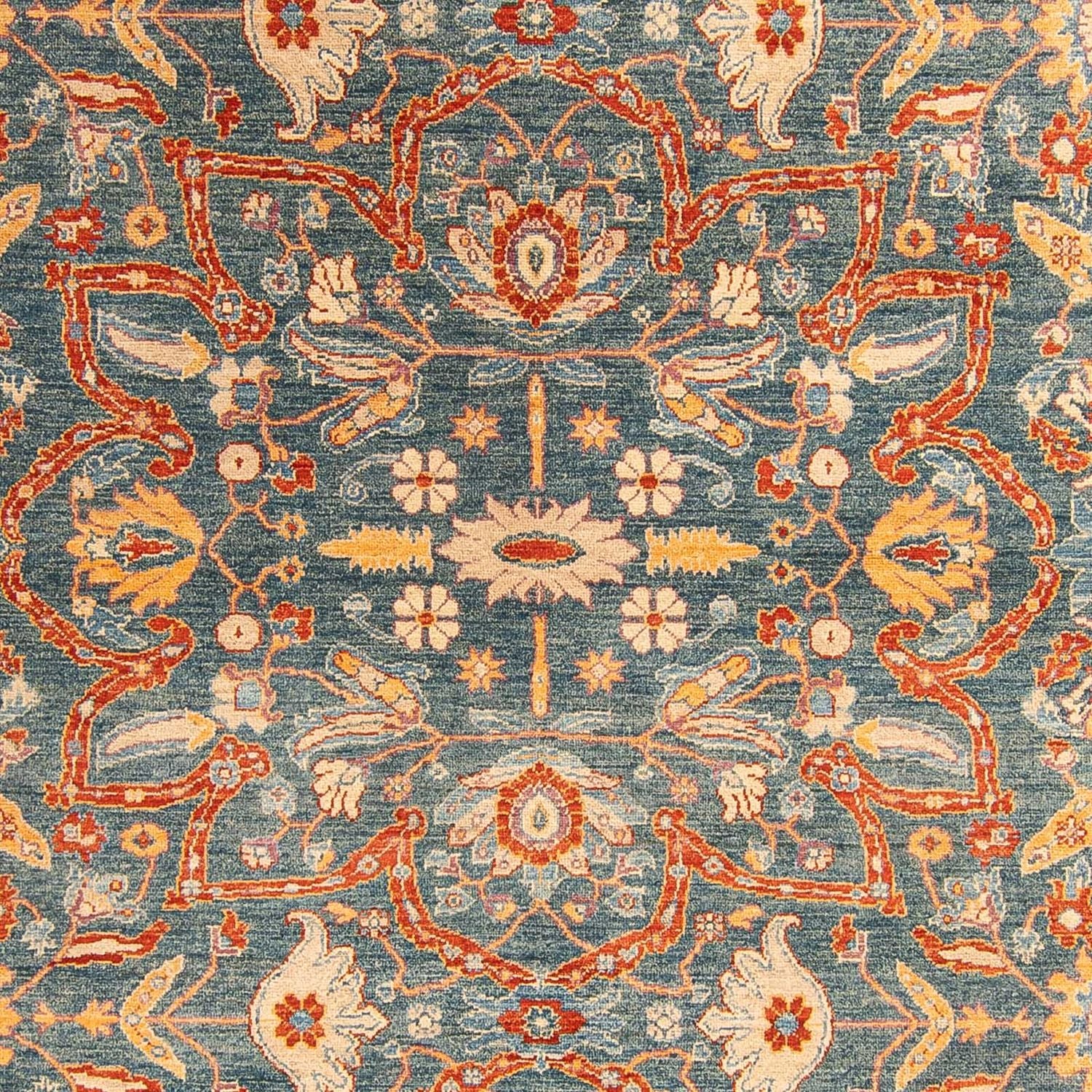 Alfombra Ziegler - 290 x 208 cm - azul claro