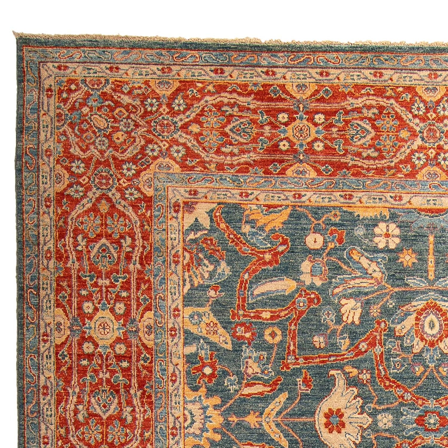Alfombra Ziegler - 290 x 208 cm - azul claro