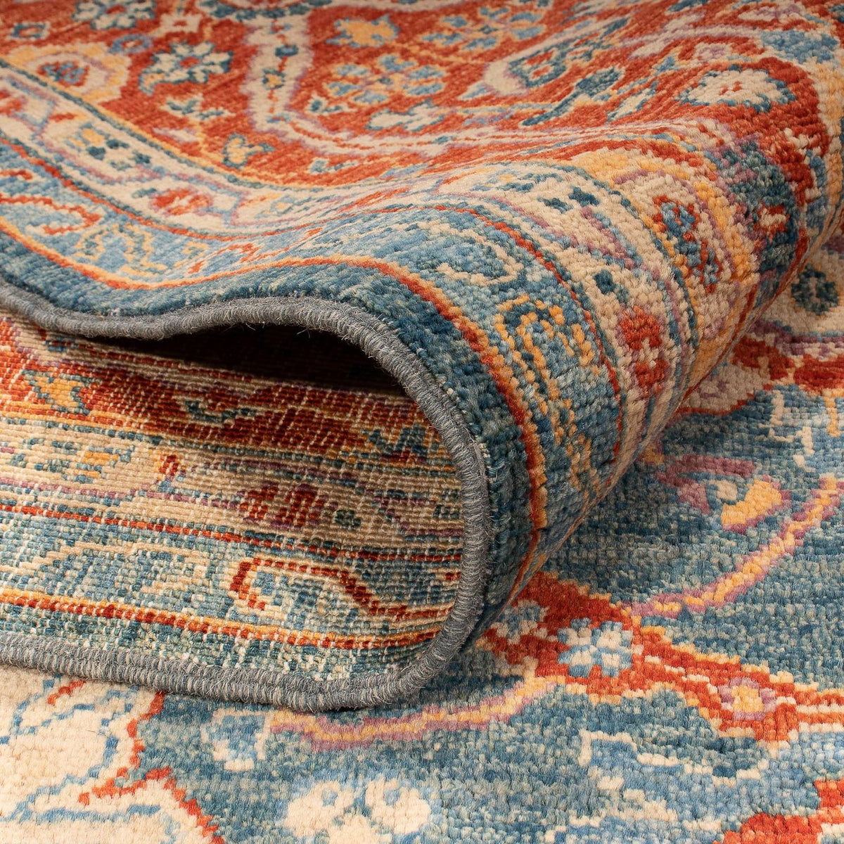 Alfombra Ziegler - 290 x 208 cm - azul claro