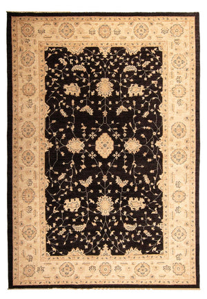 Alfombra Ziegler - 296 x 209 cm - marrón oscuro
