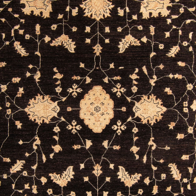 Alfombra Ziegler - 296 x 209 cm - marrón oscuro