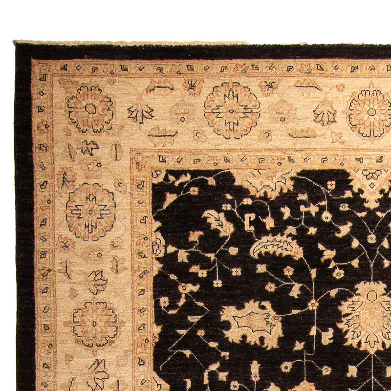 Alfombra Ziegler - 296 x 209 cm - marrón oscuro