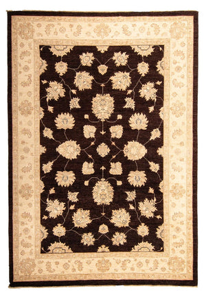 Alfombra Ziegler - 288 x 207 cm - marrón oscuro