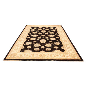 Alfombra Ziegler - 309 x 208 cm - marrón oscuro