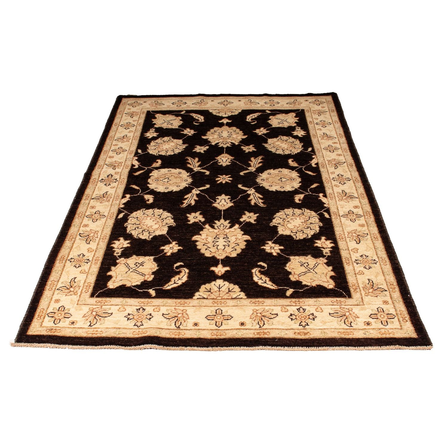 Alfombra Ziegler - 200 x 123 cm - marrón oscuro