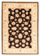 Alfombra Ziegler - 166 x 118 cm - marrón oscuro