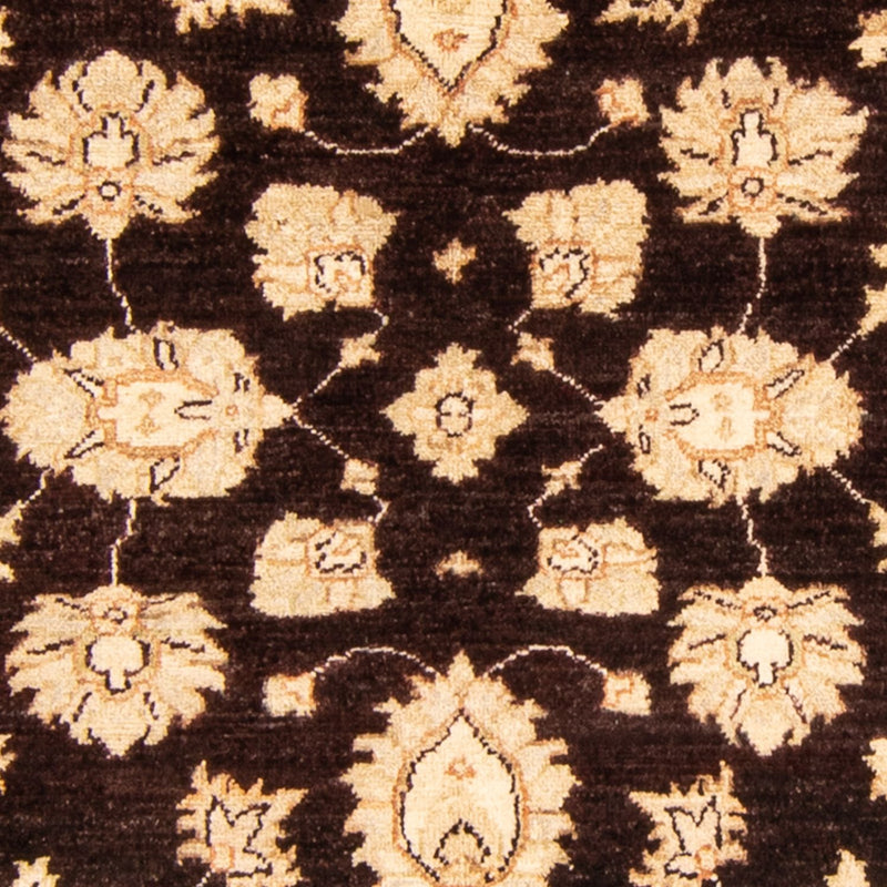 Alfombra Ziegler - 166 x 118 cm - marrón oscuro