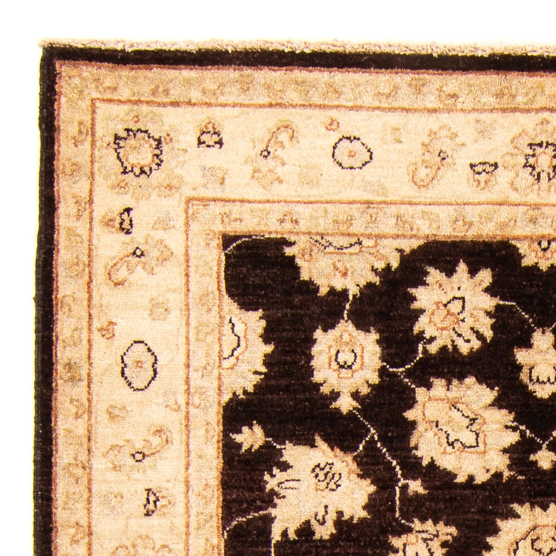 Alfombra Ziegler - 166 x 118 cm - marrón oscuro