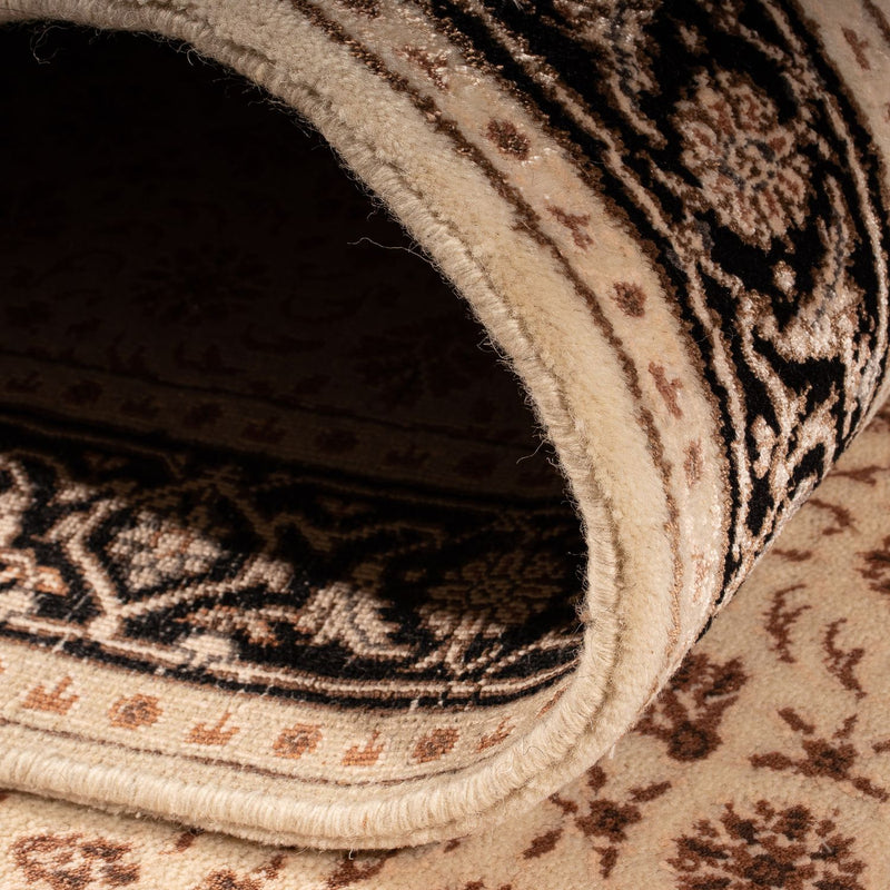 Alfombra de pasillo Alfombra persa - Bidjar - 362 x 81 cm - beige