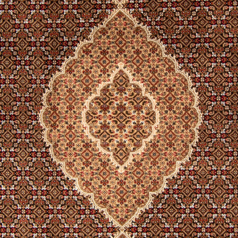 Alfombra persa - Tabriz - 300 x 200 cm - azul oscuro