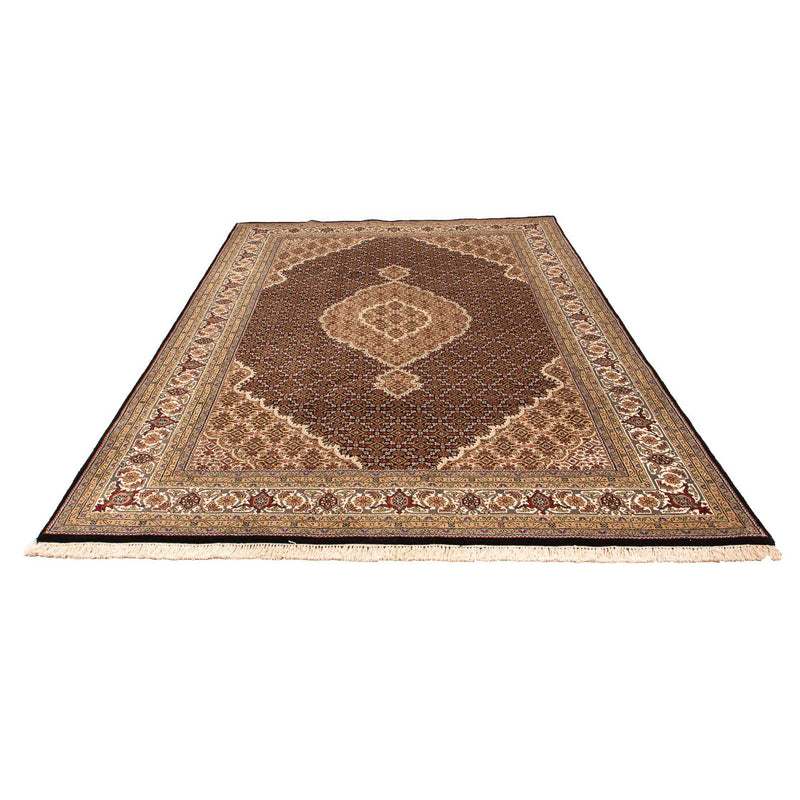Alfombra persa - Tabriz - 300 x 200 cm - azul oscuro