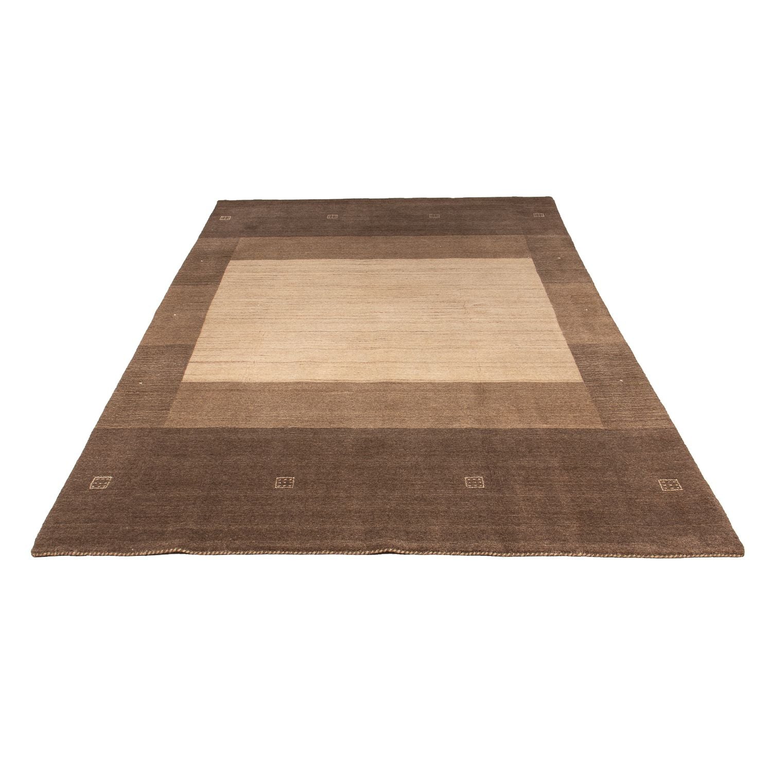 Alfombra Gabbeh - Softy - 240 x 170 cm - marrón
