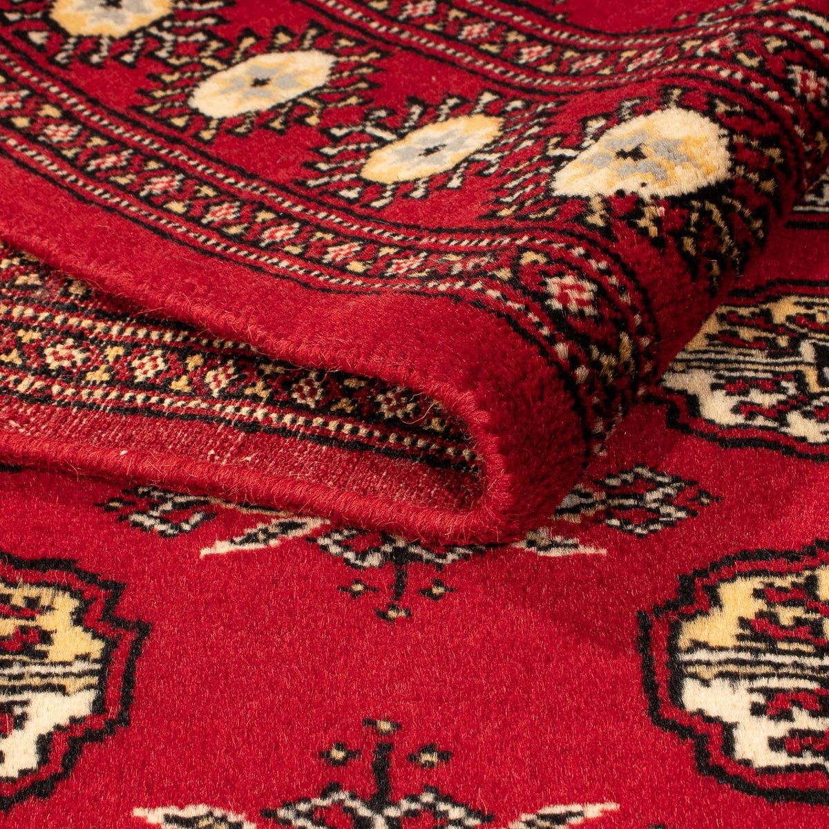 Alfombra Pakistani - 146 x 95 cm - rojo oscuro