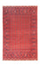 Alfombra afgana - Bukhara - 301 x 195 cm - rojo oscuro