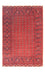 Alfombra afgana - Bukhara - 298 x 200 cm - rojo oscuro