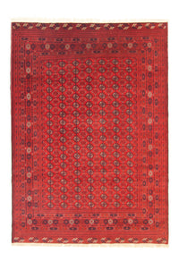 Alfombra afgana - Bukhara - 288 x 202 cm - rojo oscuro