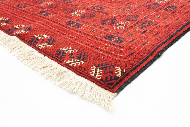 Alfombra afgana - Bukhara - 288 x 202 cm - rojo oscuro