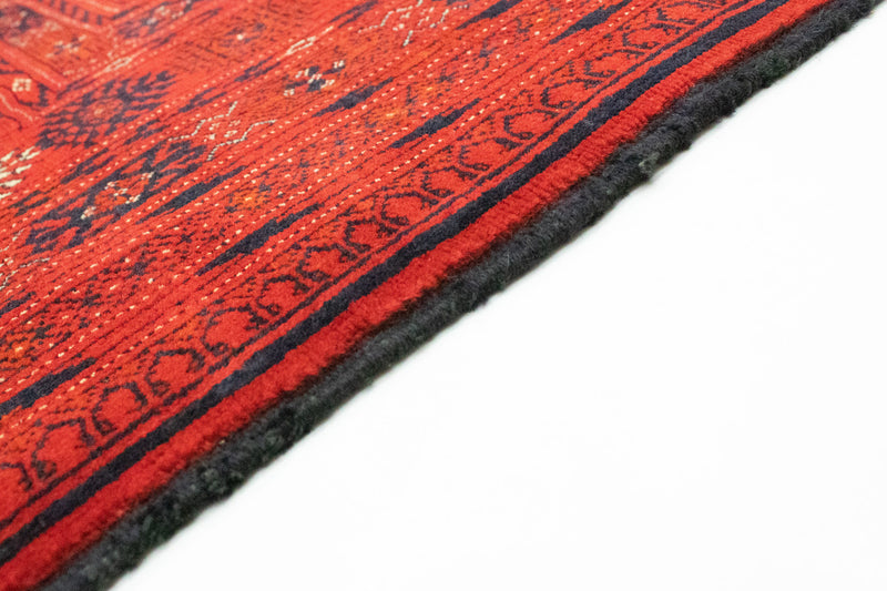 Alfombra afgana - Bukhara - 288 x 202 cm - rojo oscuro