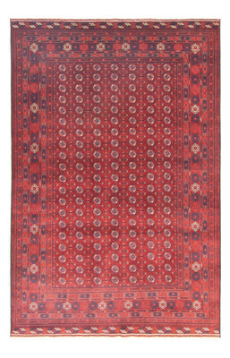 Alfombra afgana - Bukhara - 297 x 198 cm - marrón oscuro