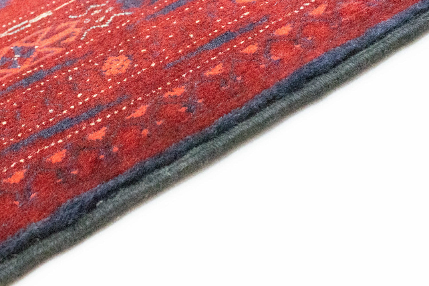 Alfombra afgana - Bukhara - 297 x 198 cm - marrón oscuro