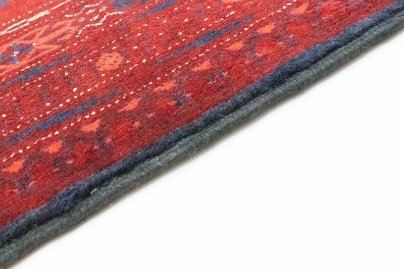 Alfombra afgana - Bukhara - 297 x 198 cm - marrón oscuro