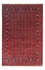 Alfombra afgana - Bukhara - 301 x 196 cm - rojo oscuro