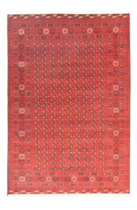 Alfombra afgana - Bukhara - 293 x 196 cm - rojo