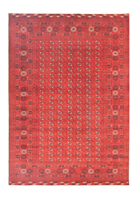 Alfombra afgana - Bukhara - 293 x 203 cm - rojo