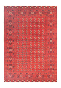 Alfombra afgana - Bukhara - 293 x 203 cm - rojo