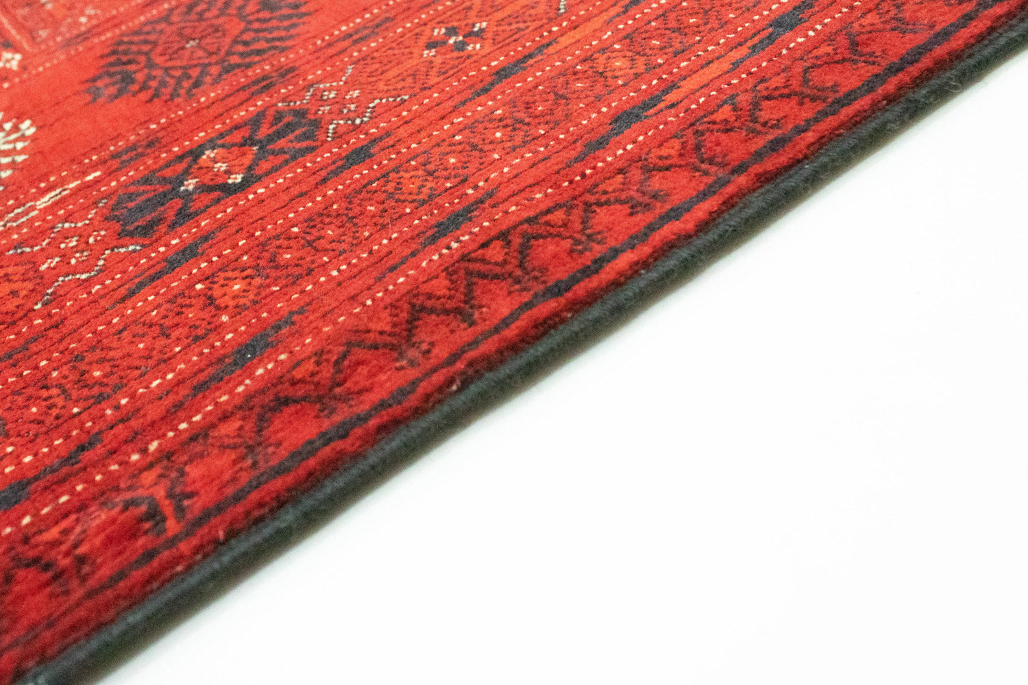 Alfombra afgana - Bukhara - 293 x 203 cm - rojo